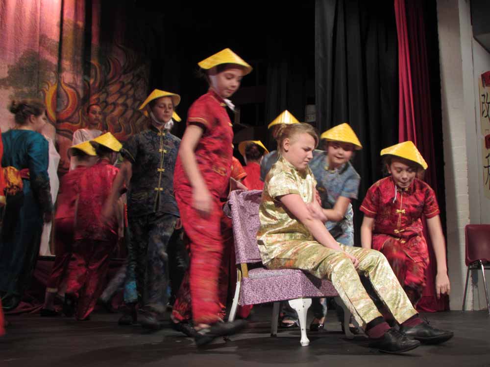 Year 6 Production of 'Mulan', March 2016